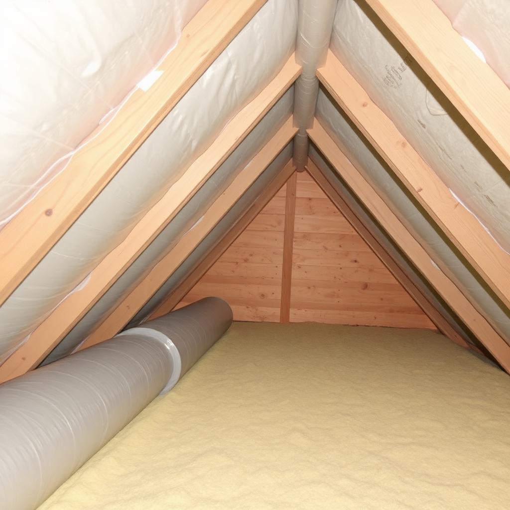 Isotherm recycled PET insulation installed in a South Wales loft